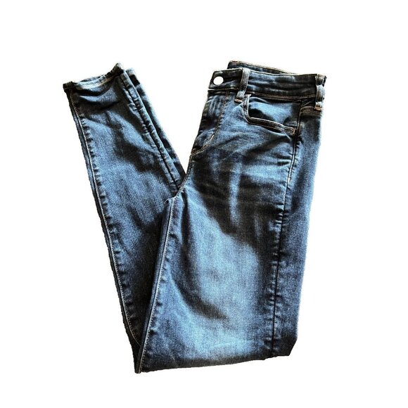 American Eagle Outfitters Dream Jegging Jeans 4 High Rise Next Level 28" x 29" - Picture 5 of 7